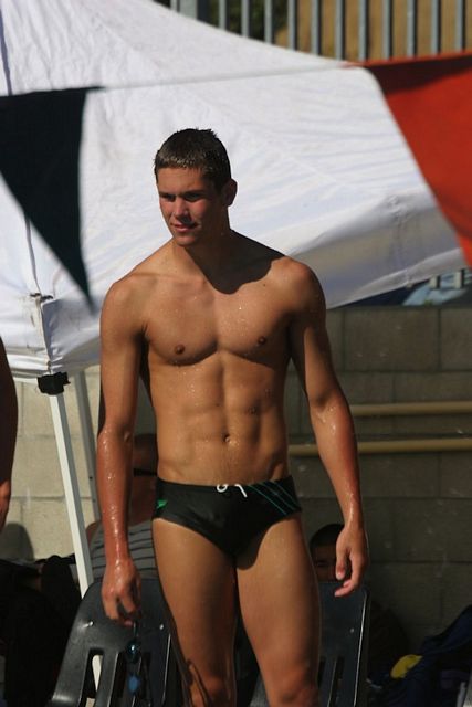 Checking Out The Swimmer Bulge! | Daily Dudes @ Dude Dump