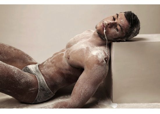 Model Daniel Garofali Gets All Messy | Daily Dudes @ Dude Dump